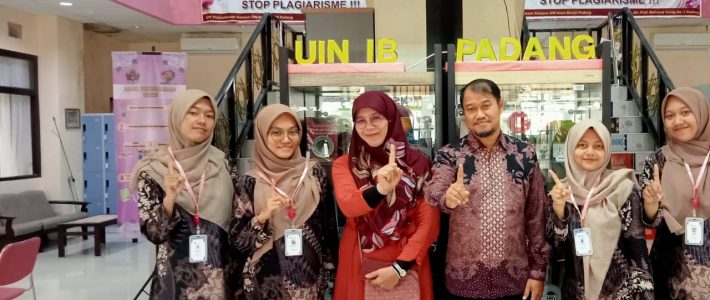 Pelaksanaan PKL Mahasiwa di UPT Perpustakaan UIN Imam Bonjol Padang