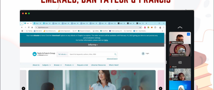 UPT Perpustakaan UIN Imam Bonjol Padang Adakan Sosialisasi Langganan Database (IEEE, Emerald, dan Taylor & Francis) UPT Perpustakaan UIN Imam Bonjol Padang Adakan Sosialisasi Langganan Database (IEEE, Emerald, dan Taylor & Francis)